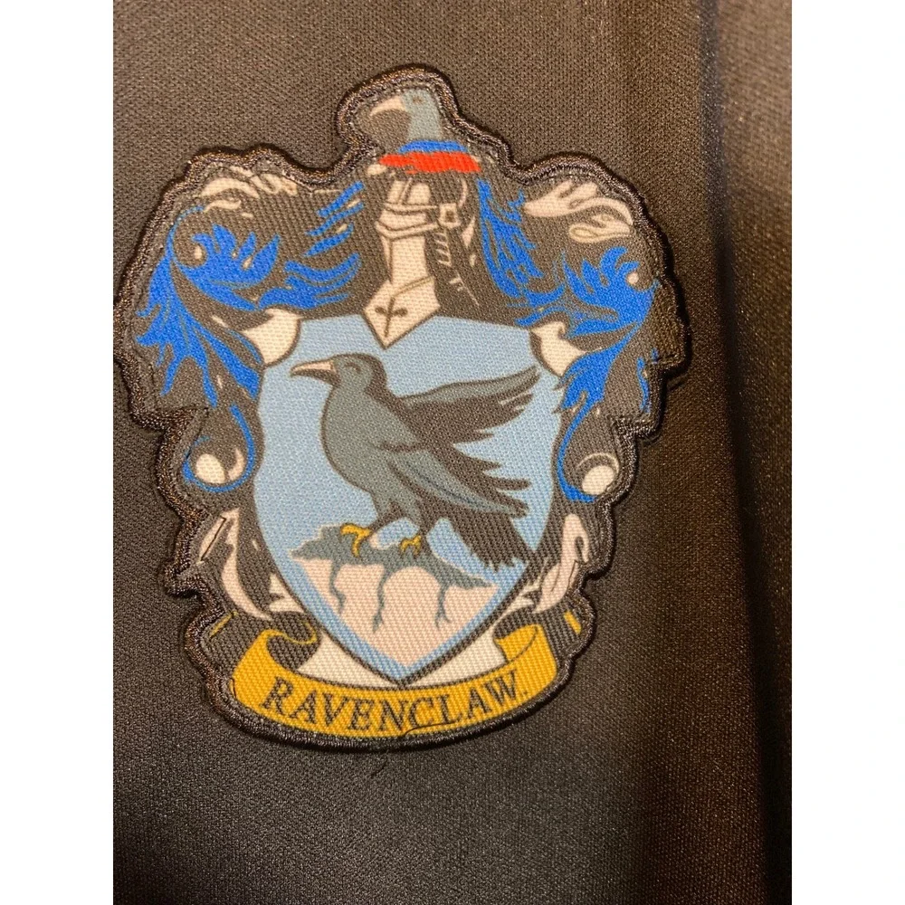 Harry Potter Ravenclaw Costume Robe Black Blue Hooded Wizarding World XL/XXL